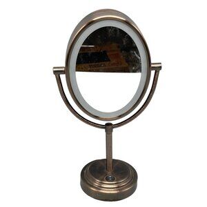 conair dual sided makeup mirrors 1 side magnetized dose not work metal READ
